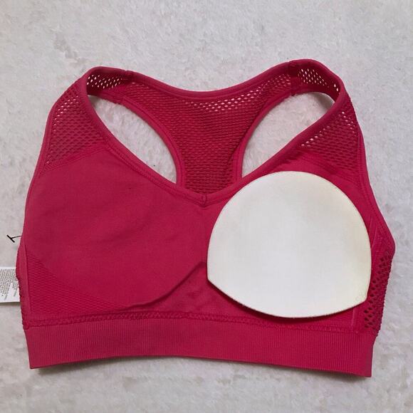 DKNY NWOT Pink Racerback Sports Bra Women XS - Picture 8 of 9